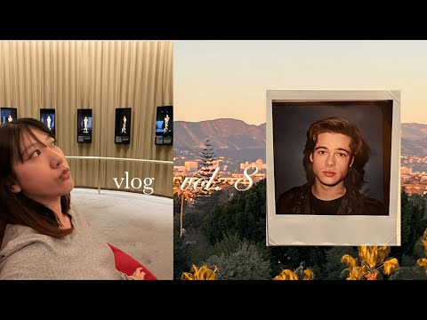 vlog vol. 8 | traveling alone in LA, verse coffee, ex-film student visiting academy museum