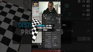 Wacky Distortions: Master UVW Projection for Unique Effects! #shorts