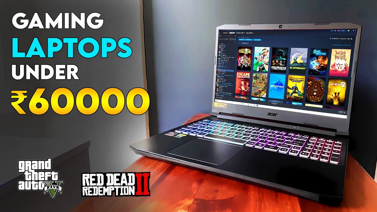 Top 5 Best Gaming Laptop Under ₹60000 in 2023 ⚡ Best laptop under 60000