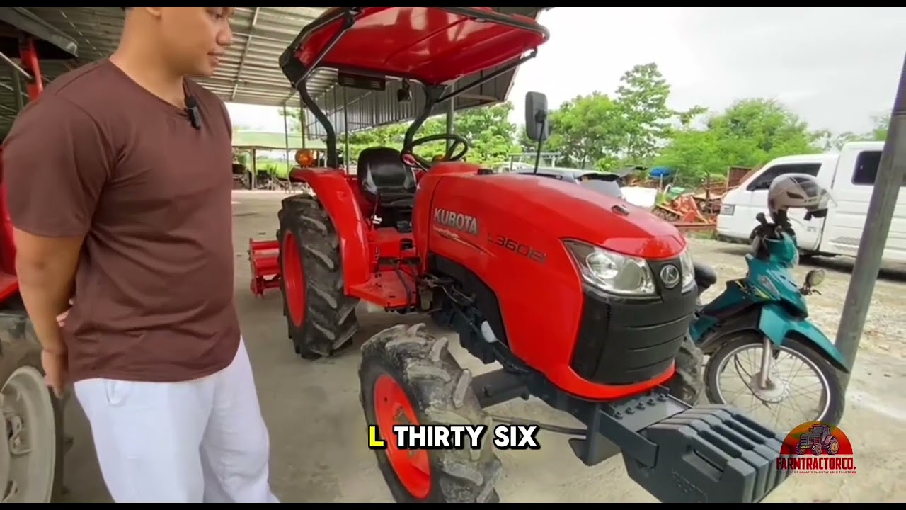 FarmtractorCo. Showroom full details and price reveal featuring Kubota L-Series 💯