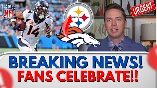 😱JUST HAPPENED!! HE SURPRISED EVERYONE WITH THIS ONE! SHAKE THE WEB! PITTSBURGH STEELERS NEWS
