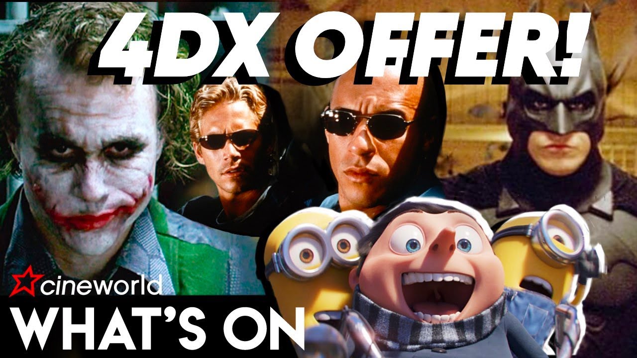 See 4DX And ScreenX Movies With No Uplift What s On At Cineworld See 4DX And ScreenX Movies With No Uplift What s On At Cineworld