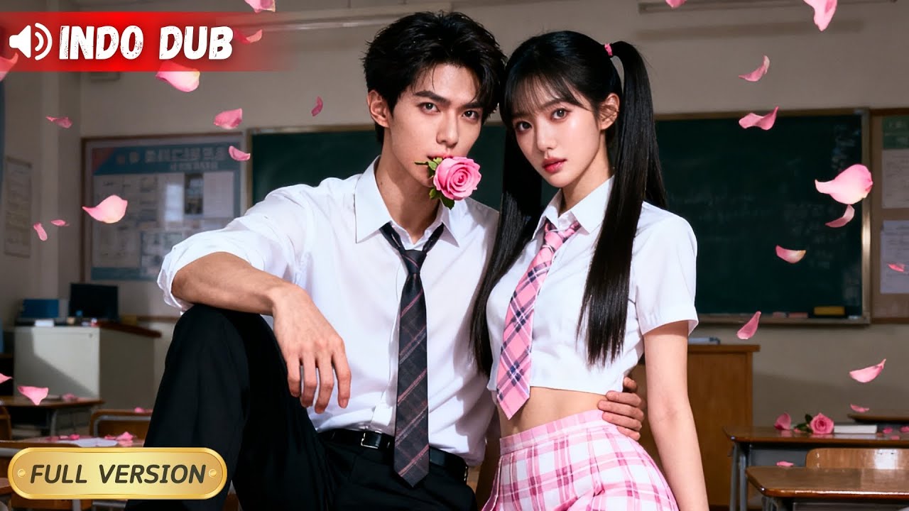 Pria dingin idola sekolah tolak 1.000 cewek, tapi jatuh hati pada siswi polos yang sering bolos.