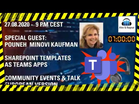 Alex&amp;Ragnar #3: 6 Best Practices on Microsoft Teams Adoption with Pouneh Kaufman - /EN