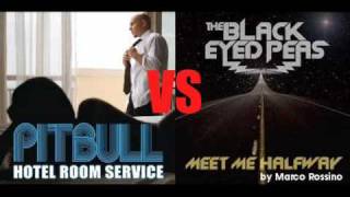 Pitbull Vs Black Eyed Peas - Meet Me Hotel Room Mashup
