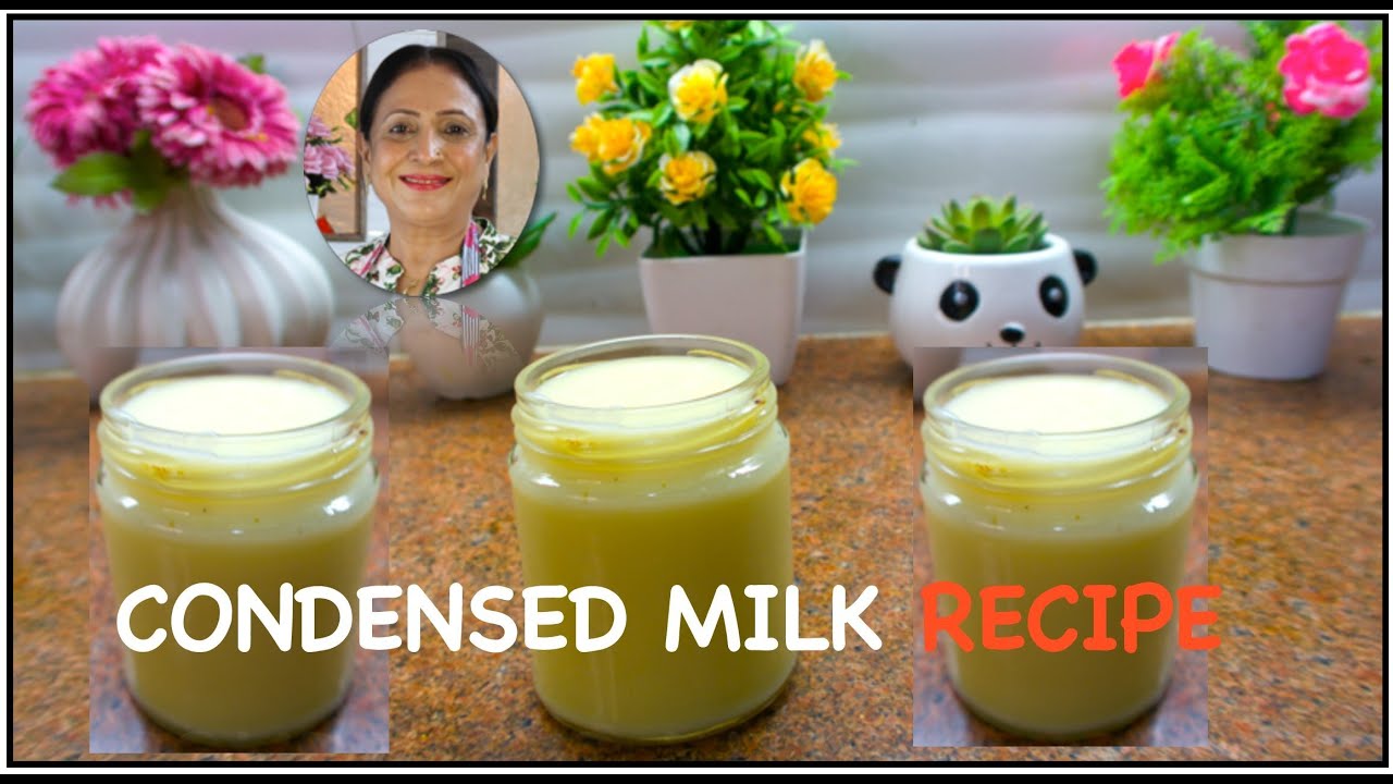 How to make Condensed Milk at Home?? कन्डेनस मिल्क घर पर कैसे बनायें। # ...