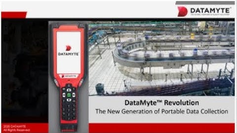 The DataMyte Revolution   The New Generation of Portable Data Collection