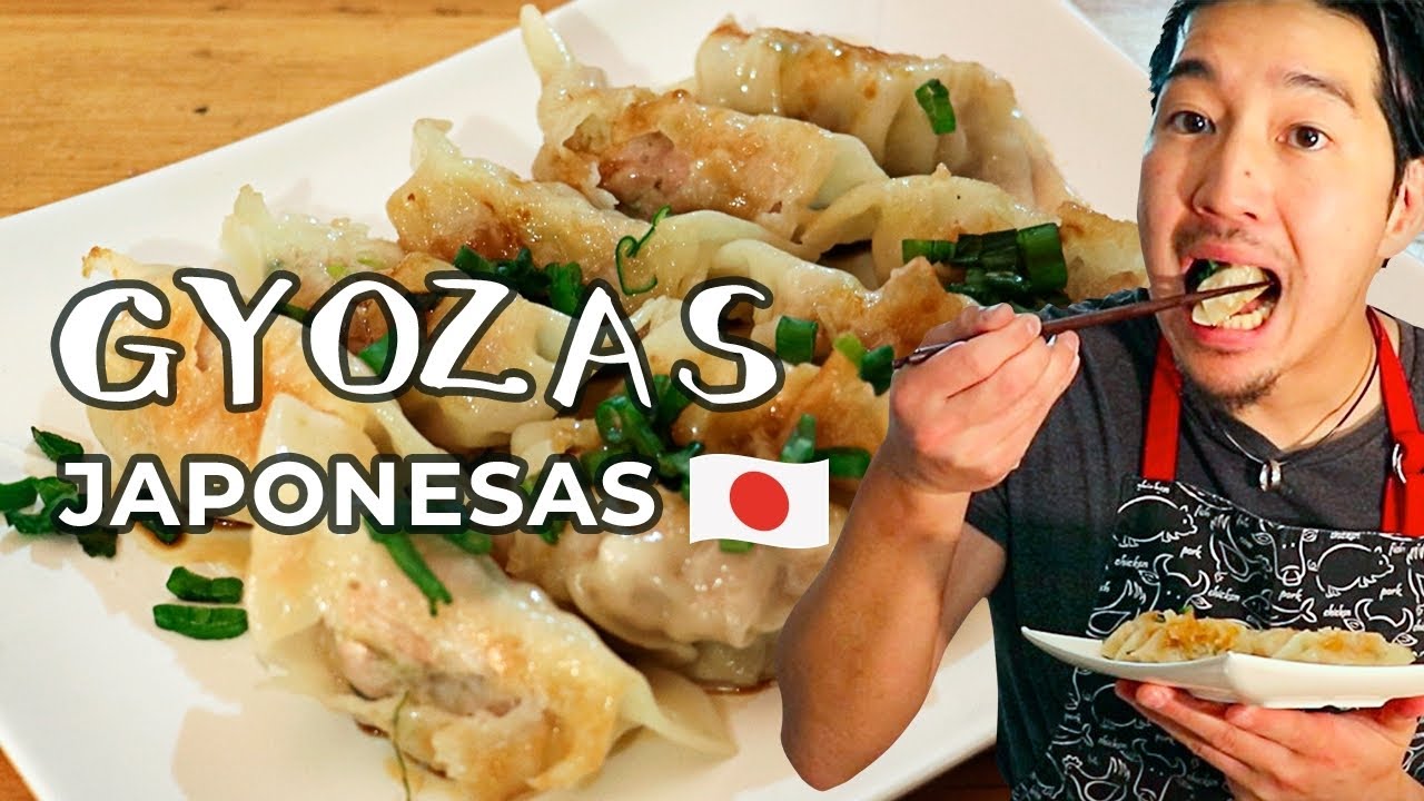 Recetas japonesas Cómo preparar Gyoza Cocina japonesa con Yuta YouTube
