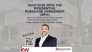 Deep Dive Into the Residential Purchase Agreement (RPA)