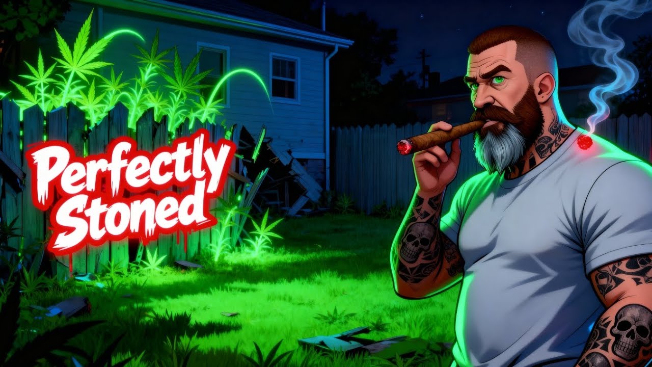  **SlowBurnKush – Perfectly Stoned | Music for Anxiety, Pain & Late Nights**