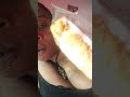 Trying a homemade Honey Bun Cake