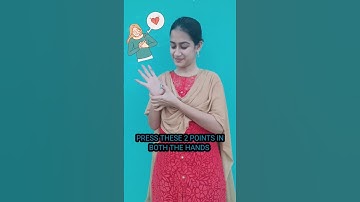 Fast heart beats or heart palpitation ? Try pressing these 2 points on your palm #heart #heartbeat