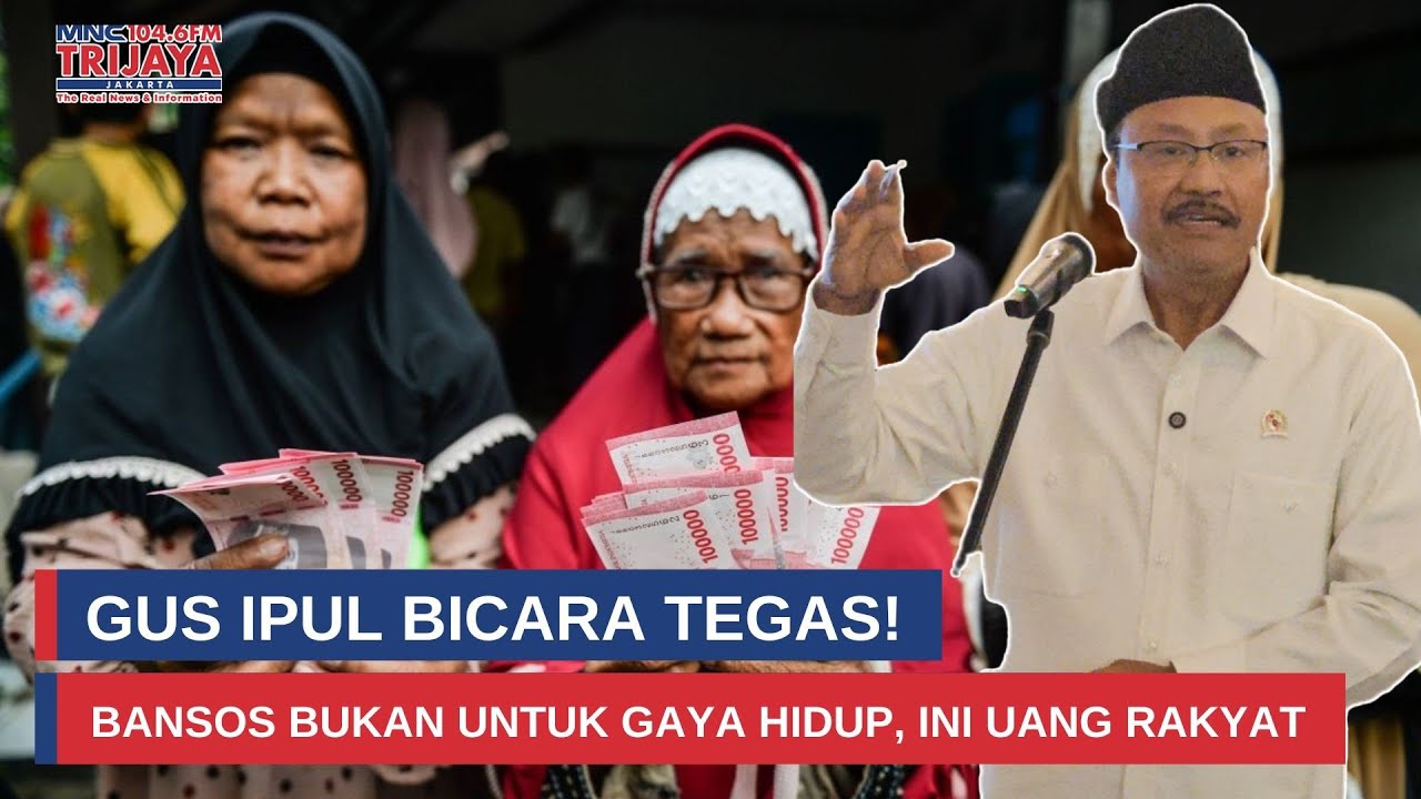 Pesan Keras Menteri Sosial: Bansos Itu Bukan Buat Foya-foya I Trijaya Update