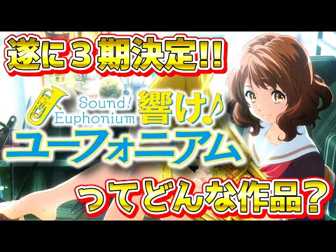 【響け！ユーフォニアム】３期放送決定！京都アニメーションが全力で描いた傑作青春アニメ内容紹介【アンサンブルコンテスト】【京アニ】