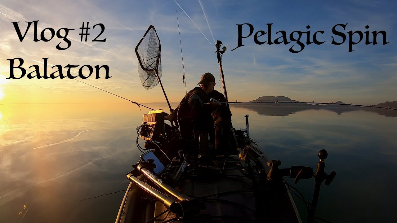 Vízközti pergetés (Süllő) - Pelagic Spin (Balaton) - Vlog #2