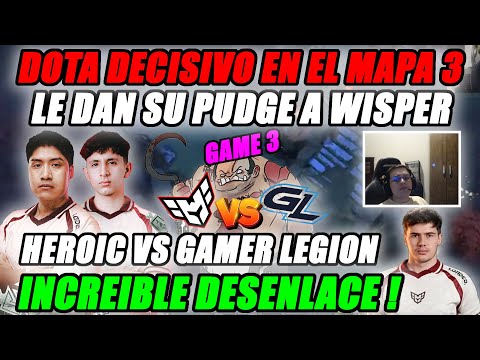 HEROIC VS GAMER LEGION TERRIBLE DESENLACE  PGL Wallachia Season 7 Closed Qualifier (GAME 3) BO3