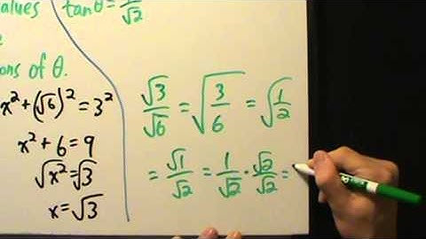 Trigonometry - Right Triangle Trig - Example 3