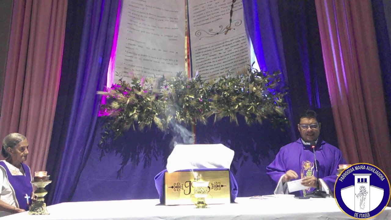 05/03/2026. Eucaristia  y Hora Santa. Presidida por el Pbro. Wilmar Darío Galeano.