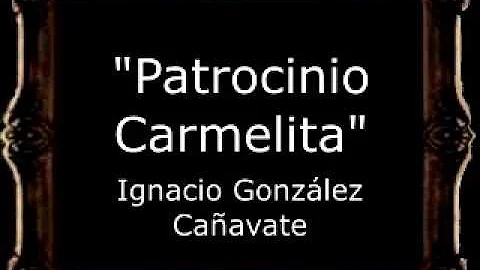 Patrocinio Carmelita - Ignacio Gonzlez Caavate [BM]