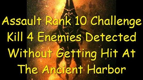 Ghost Recon Breakpoint Assault Rank 10 Challenge Kill 4 Detected Not Getting Hit At Ancient Harbor