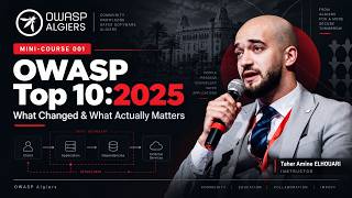 OWASP Top 10:2025 — What Changed and What Actually Matters | OWASP Algiers MC001 with Taher Amine