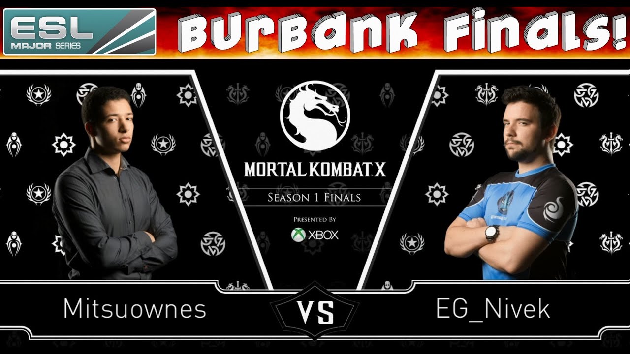 Match 09 - Mortal Kombat X: Burbank Season 1 Finals - Mitsuownes vs Nivek