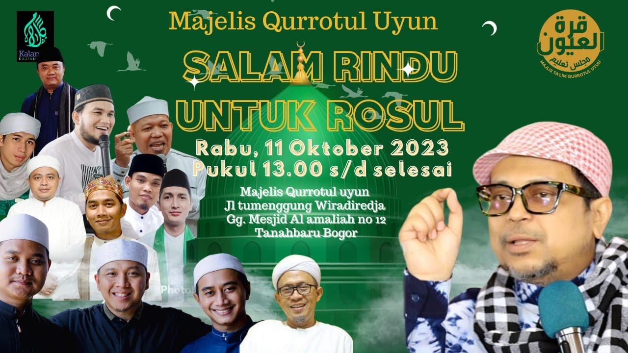 Salam Rind Salam Rindu Untuk Rasul | Dr. Haikal Hassan Baras | Majelis Qurrotul ...