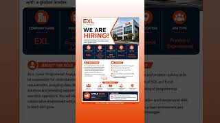 Follow and dm for the application linkAll job links #hiring #itjobs #techjobs #applynow #fresherjobs