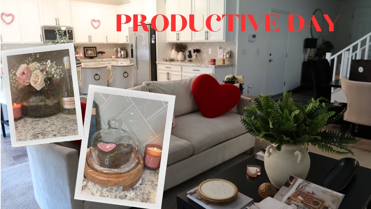 A PRODUCTIVE DAY:  Cooking Delicious Meals & Deep Cleaning My Space 