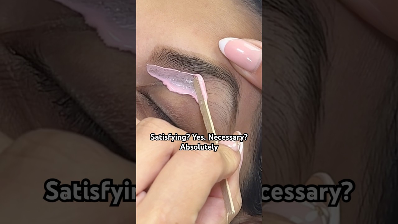 This is what real brow work looks like. 