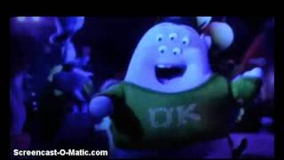 Monster University - Squishy - En la fiesta // Axwell \u0026 Sebastian Ingrosso - Roar (Original Mix)