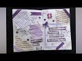 Purple Journal/Journal with me/Journal making /Journal 1