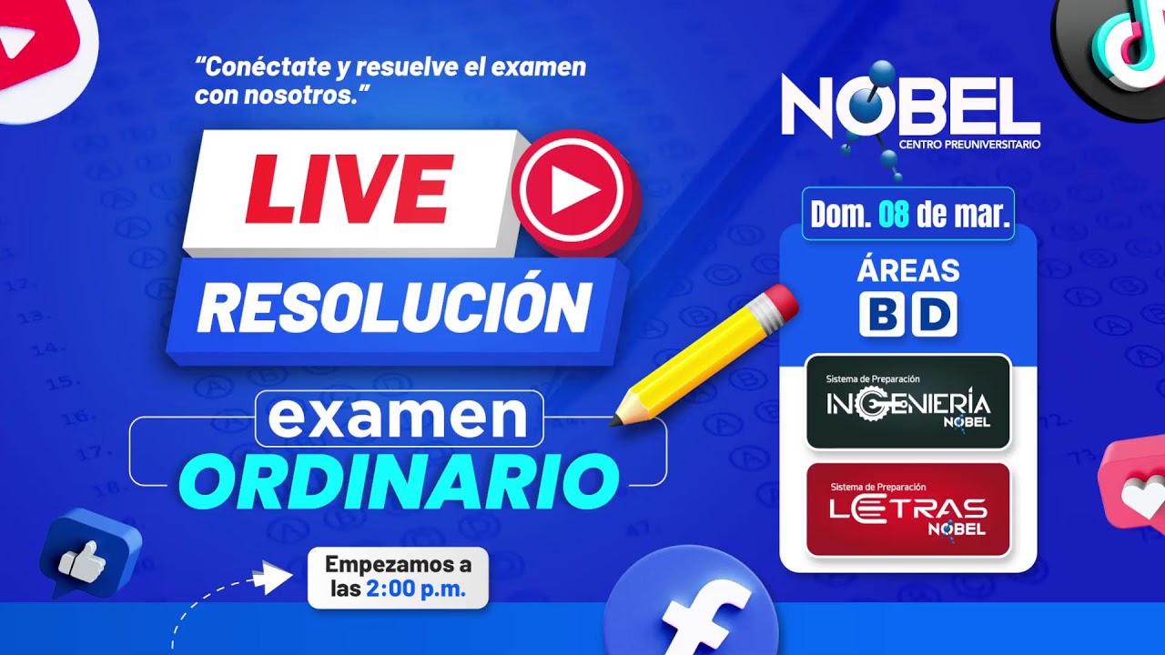 🚨📚 ¡RESOLUCIÓN EN VIVO DEL EXAMEN ORDINARIO!