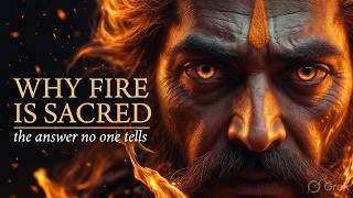 Why Fire Is Sacred in Hinduism — The Story No One Tells #vedicwisdom #hindugod #agni #hindumythology