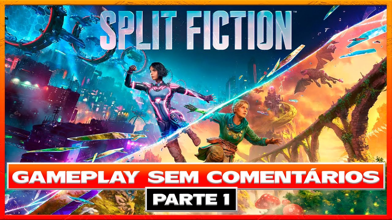 SPLIT FICTION | Parte 1 - Jogo completo com Gameplay sem comentários em português