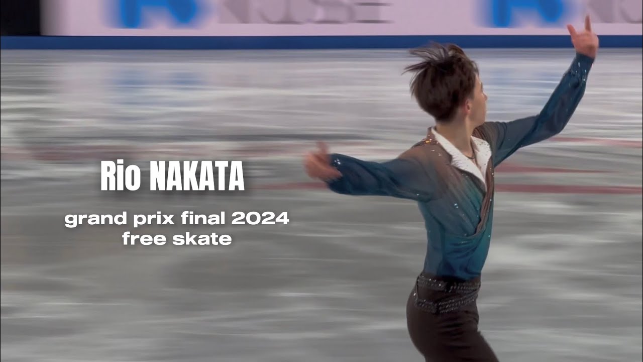 Rio NAKATA JPN - junior men free skate - Grand Prix Final 2024