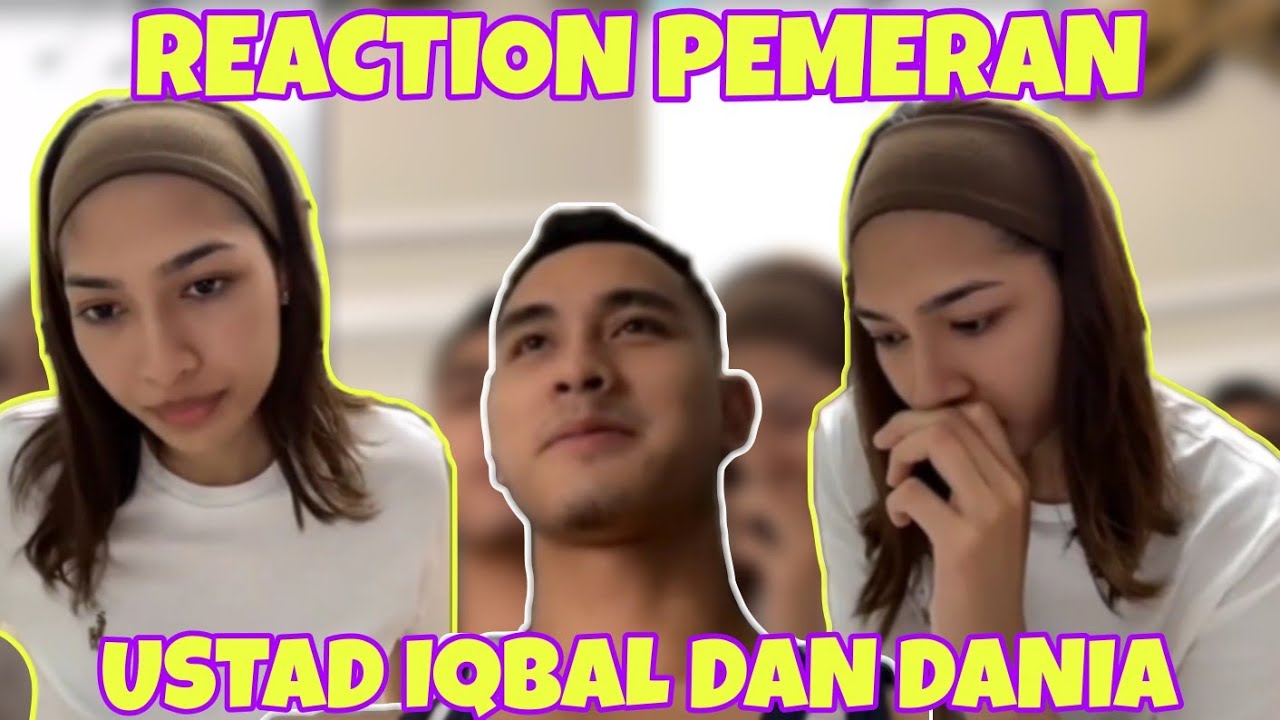 cinta bersemi di wadi safiyyah, reaction pemain tengok drama diorang #aniqsuhair #ritanadira