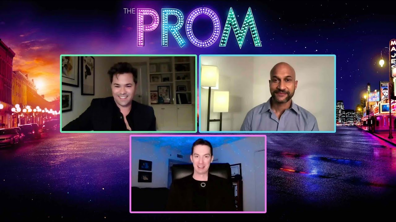 Andrew Rannells & Keegan-Michael Key on Netflix's THE PROM - YouTube