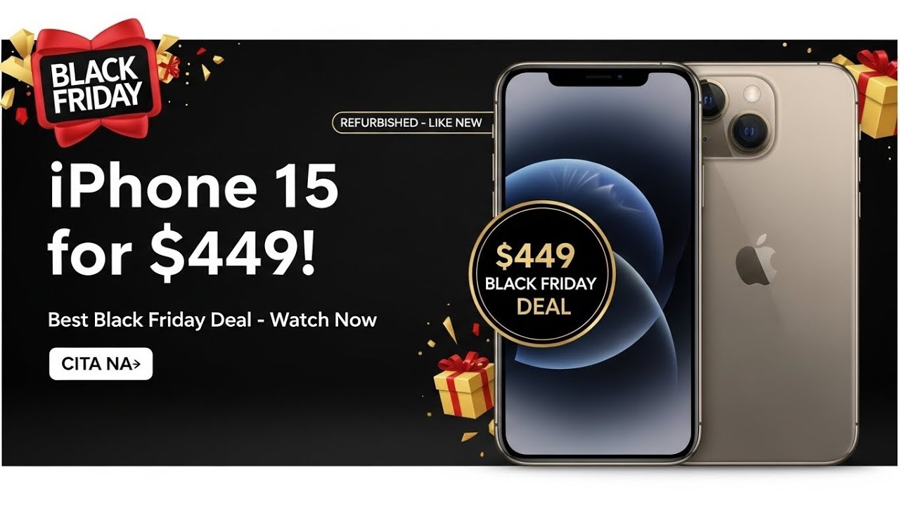 This $449 iPhone 15 Deal Is Insane — But There's a Catch - YouTube