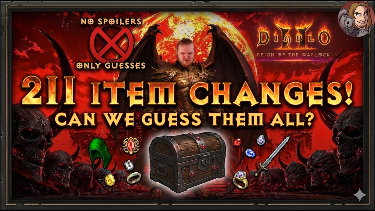 211 Item Changes Says D2 Developer (Can We Guess Them All?)
