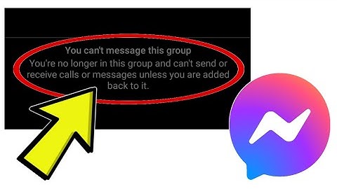 How To Fix Facebook Messenger App You can