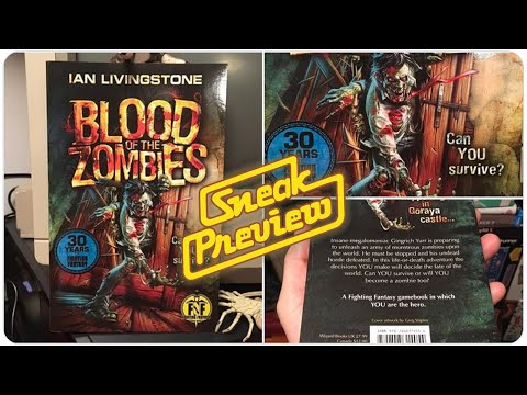 Video: Ian Livingstone Torna A Fighting Fantasy With Blood Of The Zombies