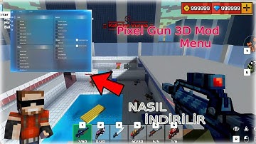 Pixel Gun 3D PC MOD MENU NASIL İNDİRİLİR %100 Çalışıyor