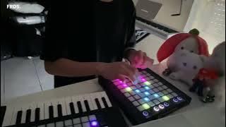 I Love You 3000 - Stephanie Poetri ft. Duệ My (W/n Remix) Launchpad Cover By FRDS. 