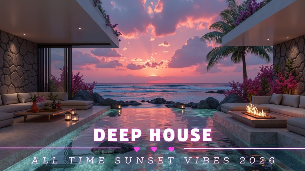 Тропический январь - Лучшие дип-хаус песни всех времен Закатные вайбы 2026