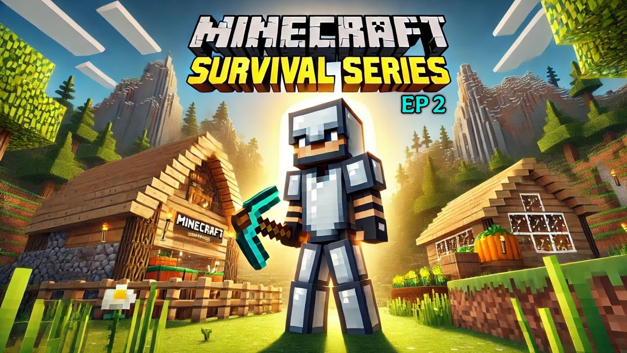 Finding The Best Village || Minecraft Survival Series Episode 2 - YouTube