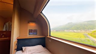 Riding on Japan’s Overnight Sleeper Train First Class Private Room | Sunrise Express Tokyo - Izumo