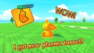 Build ur Base - NEW PLASMA TURRET!