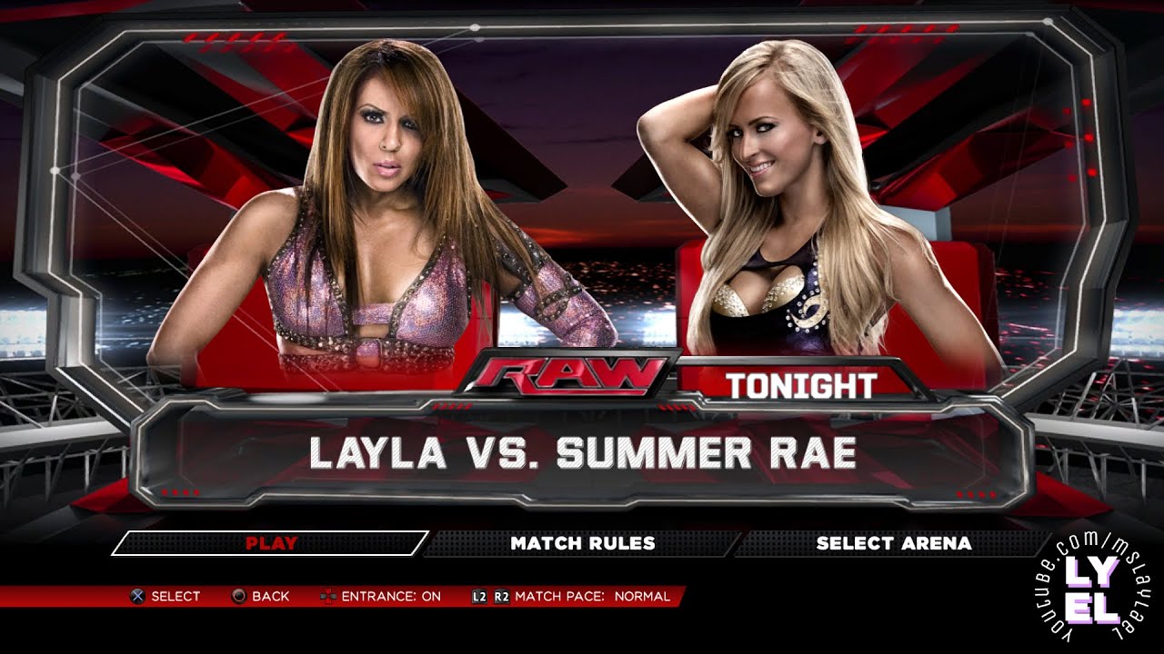 Layla vs. Summer Rae | WWE 2K14