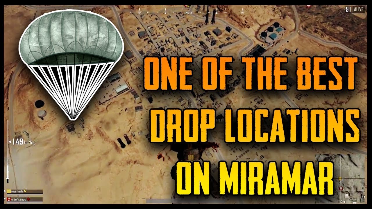One of the BEST DROP LOCATIONS for Miramar - PUBG MOBILE!